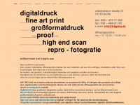 digitalprint-berlin.de Webseite Vorschau
