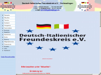 deutsch-italienischer-freundeskreis.de Webseite Vorschau