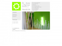 dr-aretz.de Webseite Vorschau
