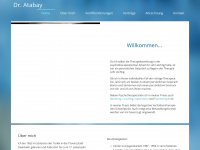 dr-atabay.de Webseite Vorschau