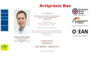 dr-bax.de Webseite Vorschau