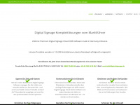 digitalsignage.de Webseite Vorschau