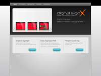 digitalsignx.de Webseite Vorschau