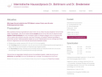 dr-bohlmann.de Webseite Vorschau