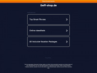 deff-shop.de Webseite Vorschau