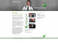 defibrillatorpate.de Webseite Vorschau