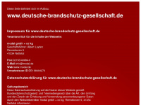 deutsche-brandschutz-gesellschaft.de Webseite Vorschau