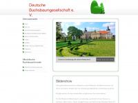 deutsche-buchsbaumgesellschaft.de Webseite Vorschau
