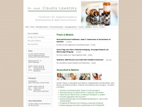 dr-claudia-lawetzky.de Webseite Vorschau