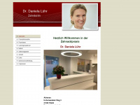 dr-daniela-luehr.de Webseite Vorschau