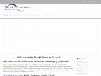 drucklufttechnik-schmoll.de Webseite Vorschau