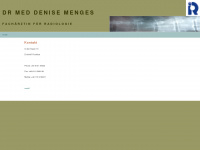 dr-denise-menges.de Webseite Vorschau