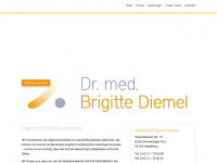 dr-diemel.de Webseite Vorschau