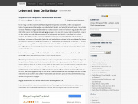 defizentrale.wordpress.com Webseite Vorschau