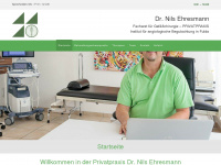 dr-ehresmann.de Webseite Vorschau