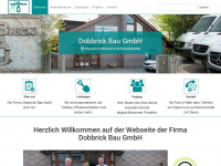 dobbrick-bau.de Webseite Vorschau