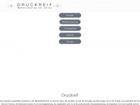 druckreif-net.de Webseite Vorschau
