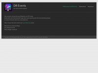 dr-events.de Webseite Vorschau