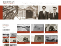 dobmann-rechtsanwaelte.de Webseite Vorschau