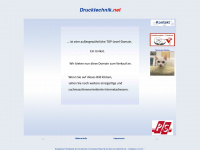 drucktechnik.net Webseite Vorschau
