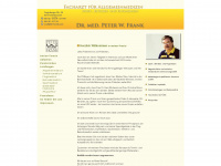 dr-frank.com Webseite Vorschau