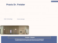 dr-freisler.de Webseite Vorschau