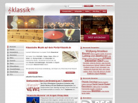 klassik.de Webseite Vorschau