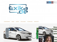 exika.de Webseite Vorschau