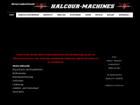 halcour-machines.de Webseite Vorschau
