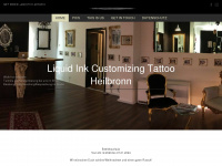 liquidink-tattoo.com Webseite Vorschau