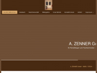 azenner.de Webseite Vorschau