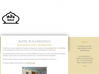 wali-hotel.de Webseite Vorschau