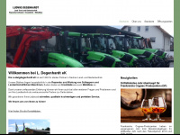 degenhardt-landtechnik.de Webseite Vorschau