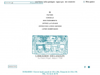 librairie-delamain.com Webseite Vorschau