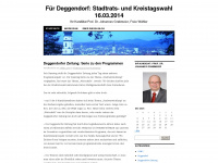 deggendorf.wordpress.com Webseite Vorschau