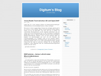 digitum.wordpress.com Webseite Vorschau