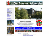 sennestadtverein.de Webseite Vorschau