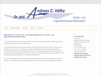 dr-haefke.de Webseite Vorschau