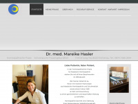 dr-hasler.info Webseite Vorschau
