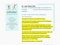 dr-heil.com Webseite Vorschau