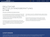deutsche-mittelstandsberatung.de Webseite Vorschau