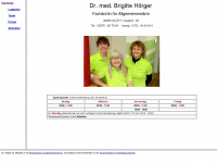 dr-hoerger.de Webseite Vorschau
