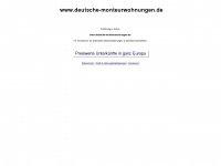 deutsche-monteurwohnungen.de Webseite Vorschau