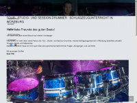 drum-academy.de Webseite Vorschau