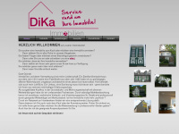 dika-immobilien.de Webseite Vorschau