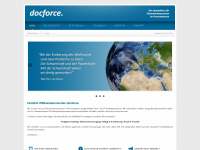 docforce.de Webseite Vorschau