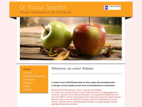 dr-k-speckin.de Webseite Vorschau