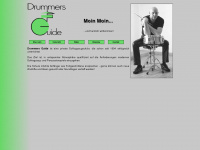 drummersguide.de Webseite Vorschau