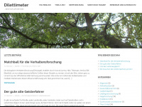 dilettimeter.de Webseite Vorschau