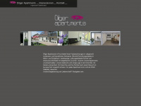 dilger-apartments.de Webseite Vorschau
